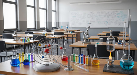 Modern Education and Study Concept Background.