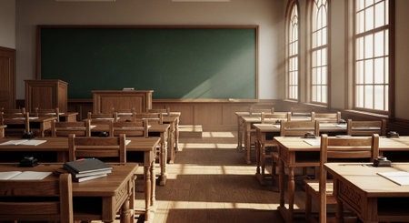 Modern Education and Study Concept Background.