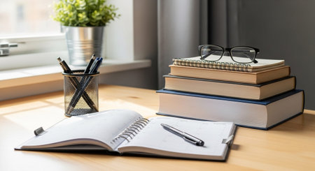 Modern Education and Study Concept Background.の写真素材