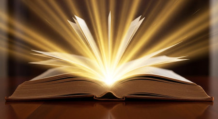 Modern Education and Study Concept Background.