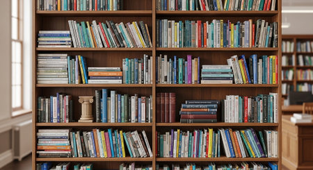 Modern Education and Study Concept Background.