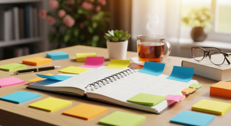 Modern Education and Study Concept Background.