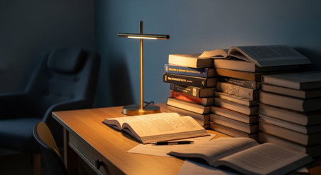 Modern Education and Study Concept Background.の写真素材