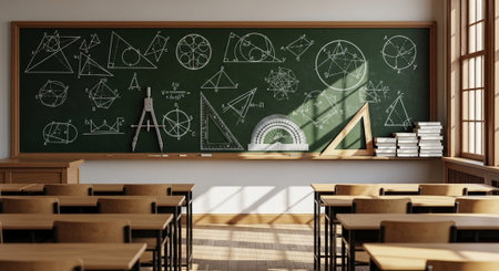 Modern Education and Study Concept Background.