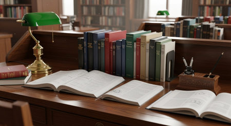 Modern Education and Study Concept Background.