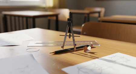 Modern Education and Study Concept Background.