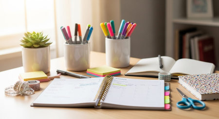 Modern Education and Study Concept Background.