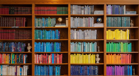 Modern Education and Study Concept Background.