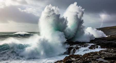 Atmospheric Mood and Emotional Concept Background Collection.の写真素材