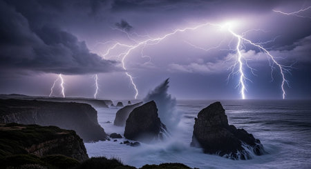 Atmospheric Mood and Emotional Concept Background Collection.の写真素材