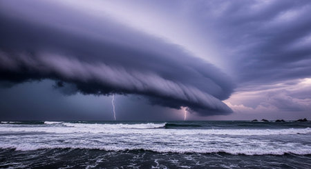 Atmospheric Mood and Emotional Concept Background Collection.の写真素材