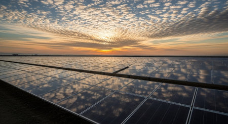 Natural and Renewable Energy Concept.