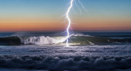 Natural and Renewable Energy Concept.