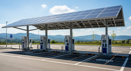 Natural and Renewable Energy Concept.