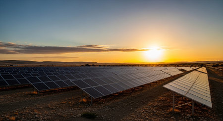 Natural and Renewable Energy Concept.