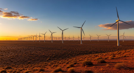 Natural and Renewable Energy Concept.