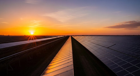Natural and Renewable Energy Concept.