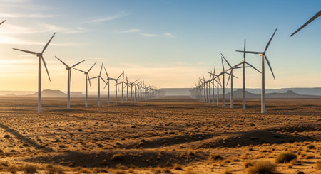 Natural and Renewable Energy Concept.