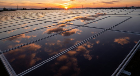 Natural and Renewable Energy Concept.