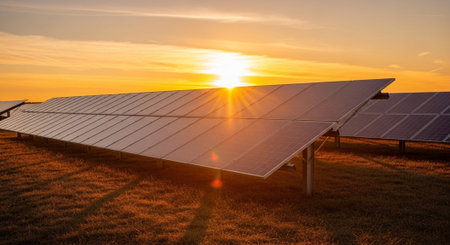 Natural and Renewable Energy Concept.