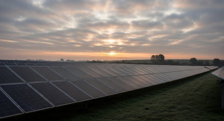 Natural and Renewable Energy Concept.