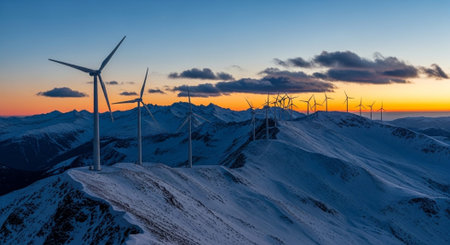 Natural and Renewable Energy Concept.