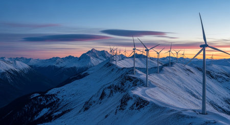 Natural and Renewable Energy Concept.