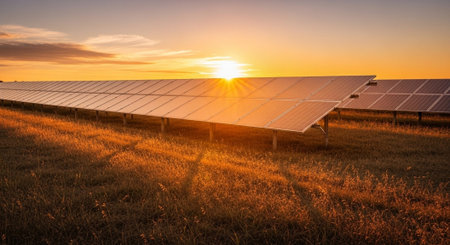 Natural and Renewable Energy Concept.