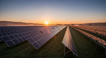 Natural and Renewable Energy Concept.