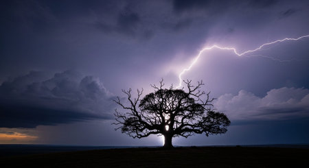 Natural and Renewable Energy Concept.