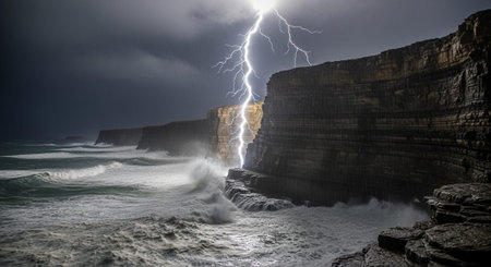 Natural and Renewable Energy Concept.