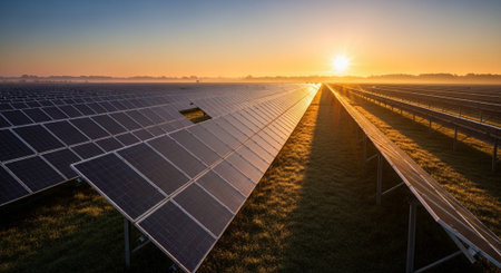 Natural and Renewable Energy Concept.