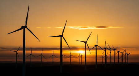 Natural and Renewable Energy Concept.