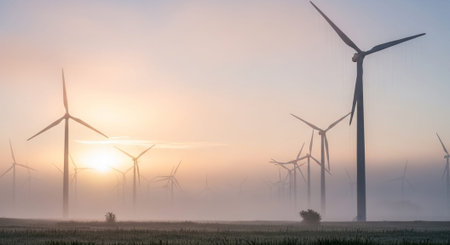 Natural and Renewable Energy Concept.