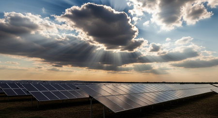 Natural and Renewable Energy Concept.