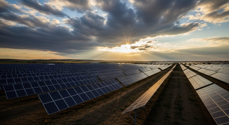 Natural and Renewable Energy Concept.