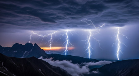 Natural and Renewable Energy Concept.