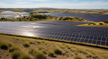 Natural and Renewable Energy Concept.