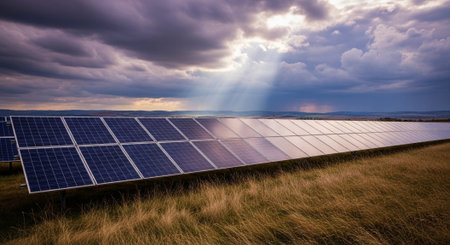 Natural and Renewable Energy Concept.