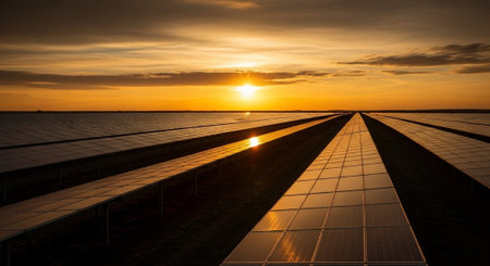 Natural and Renewable Energy Concept.