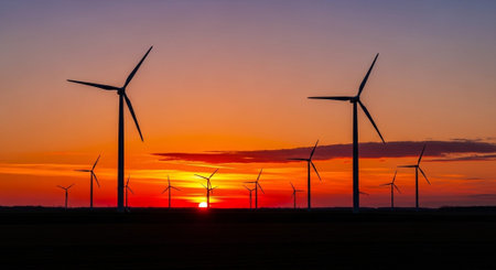 Natural and Renewable Energy Concept.