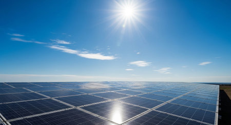 Natural and Renewable Energy Concept.