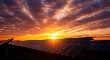 Natural and Renewable Energy Concept.