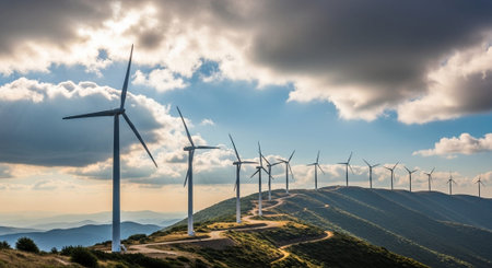 Natural and Renewable Energy Concept.