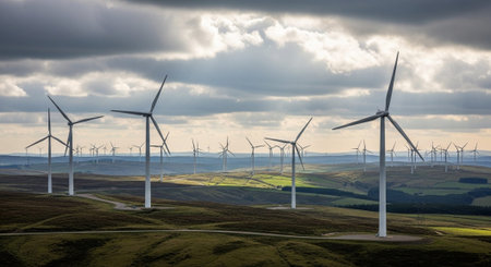 Natural and Renewable Energy Concept.