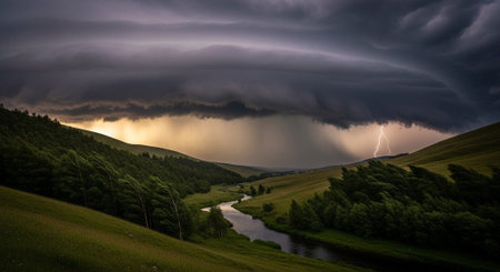 Atmospheric Mood and Emotional Concept Background Collection.の写真素材