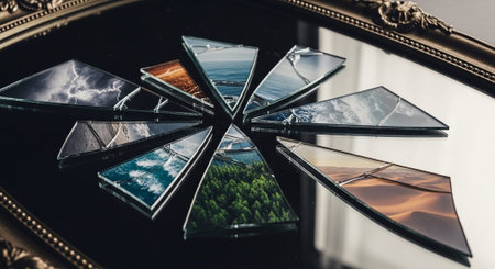 Atmospheric Mood and Emotional Concept Background Collection.