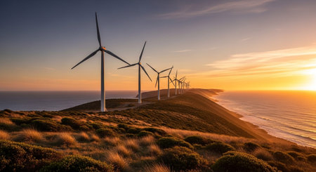 Natural and Renewable Energy Concept.