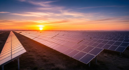 Natural and Renewable Energy Concept.
