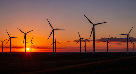 Natural and Renewable Energy Concept.